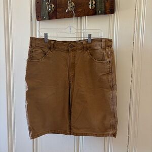 Men's Brown dickies Utility Work Shorts